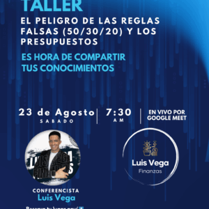 El peligro de las reglas falsas (50/30/20) y los presupuestos